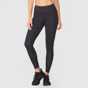 2XU - Force Mid-Rise Compression Tights - Black/Nero