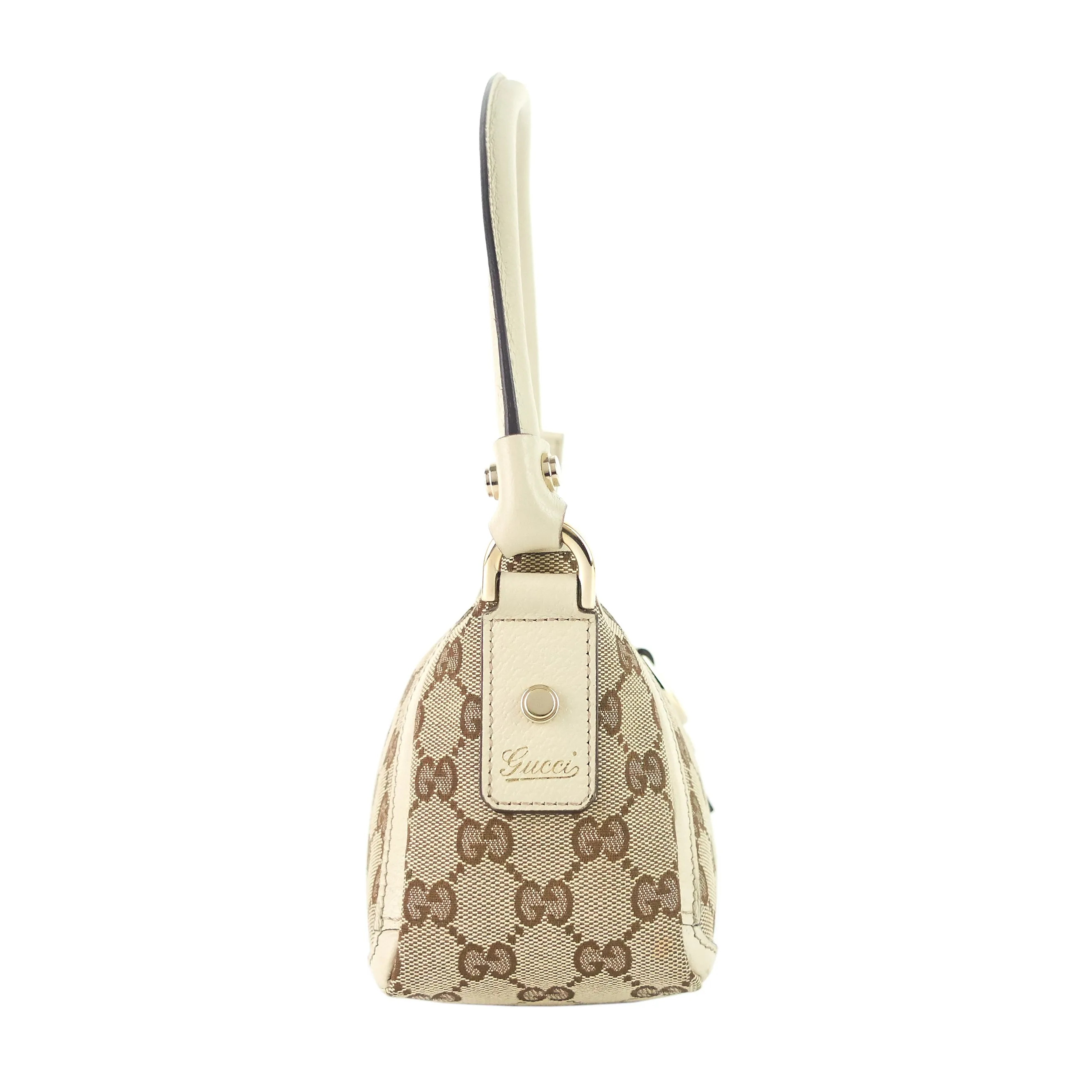 Abbey D-Ring Monogram Canvas Pochette Bag