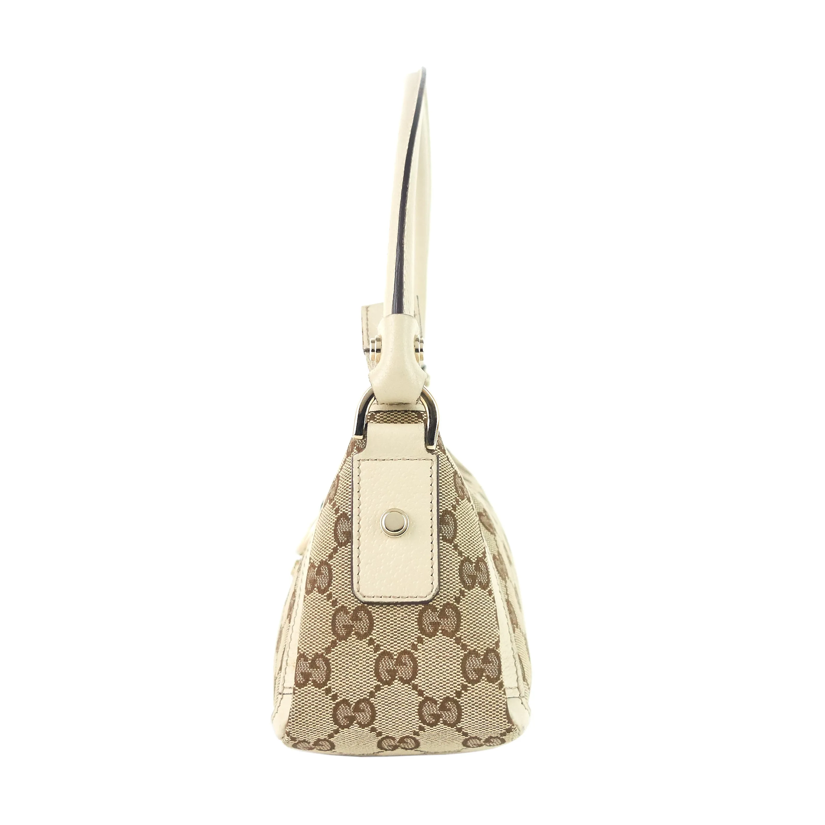 Abbey D-Ring Monogram Canvas Pochette Bag