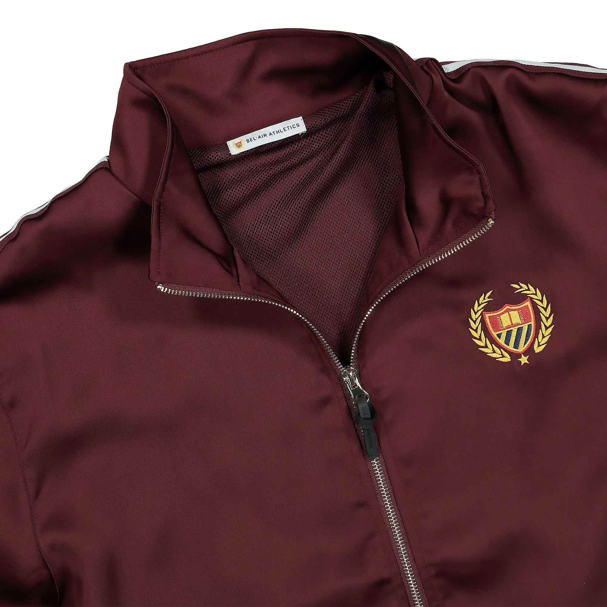 Academy Embroidered Logo Crest Tracksuit Top