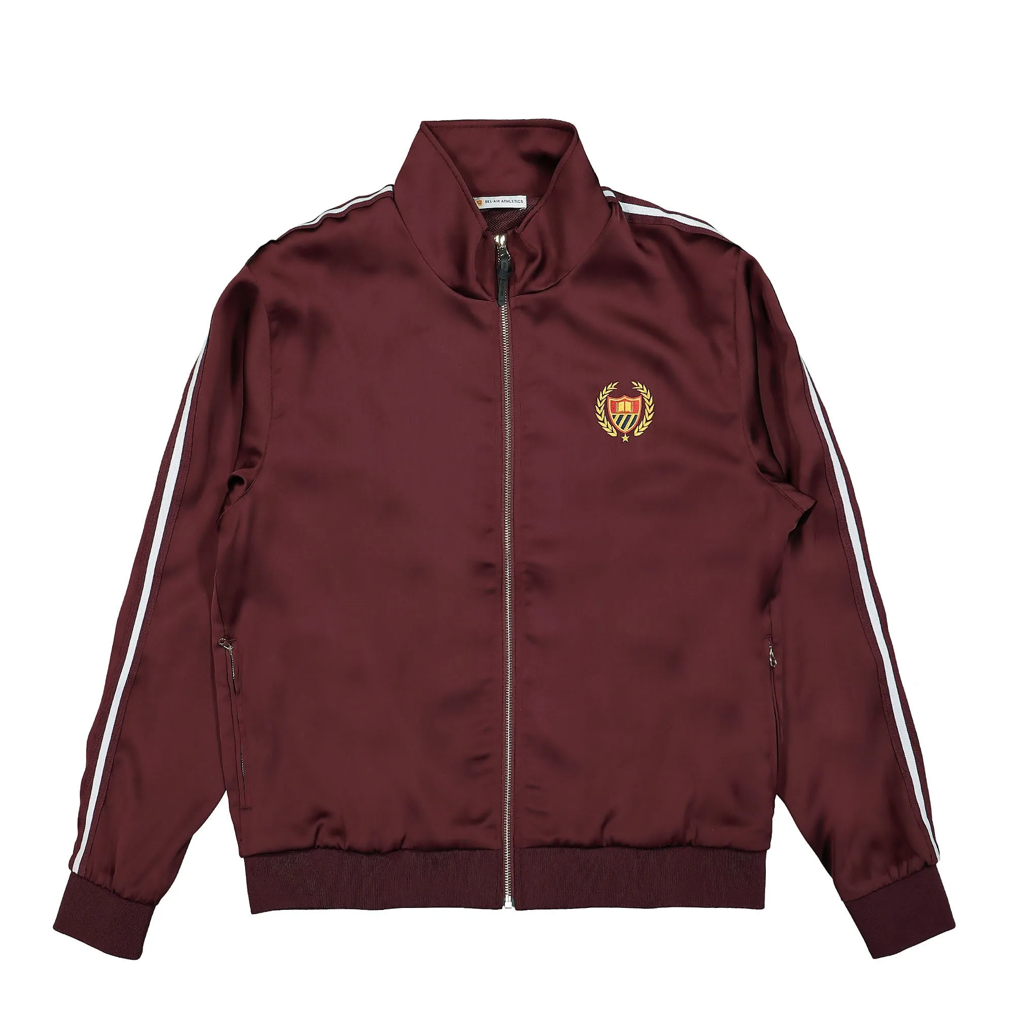 Academy Embroidered Logo Crest Tracksuit Top