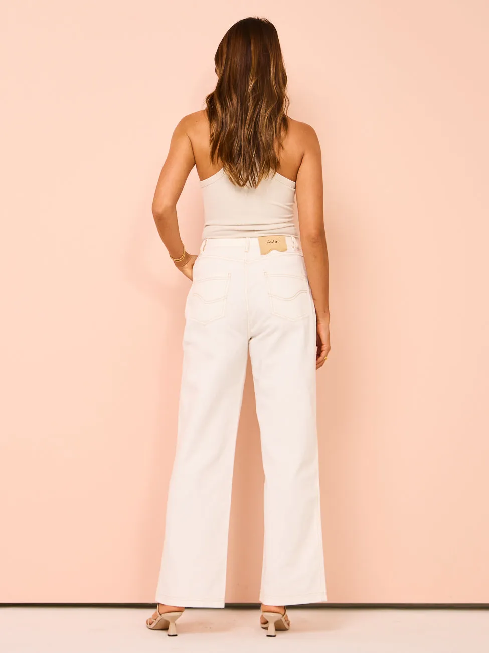 Acler Valleybrook Jean in Ivory