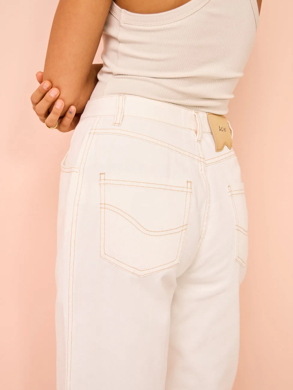 Acler Valleybrook Jean in Ivory