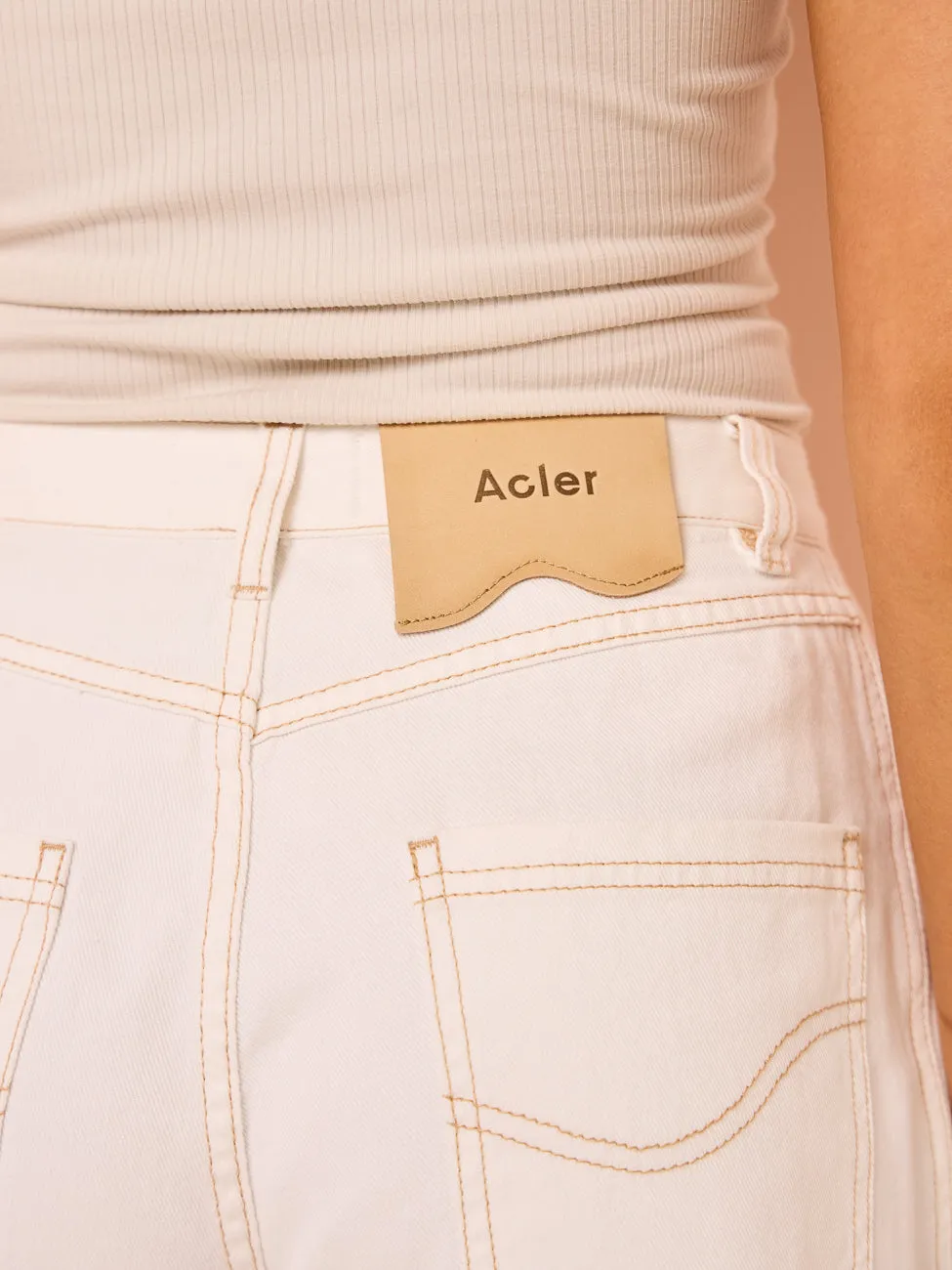 Acler Valleybrook Jean in Ivory