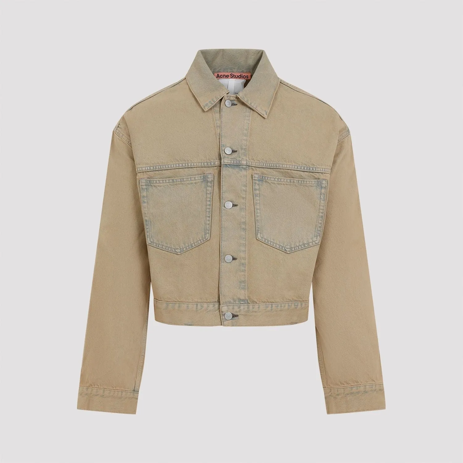 ACNE STUDIOS Contemporary Cotton Denim Jacket