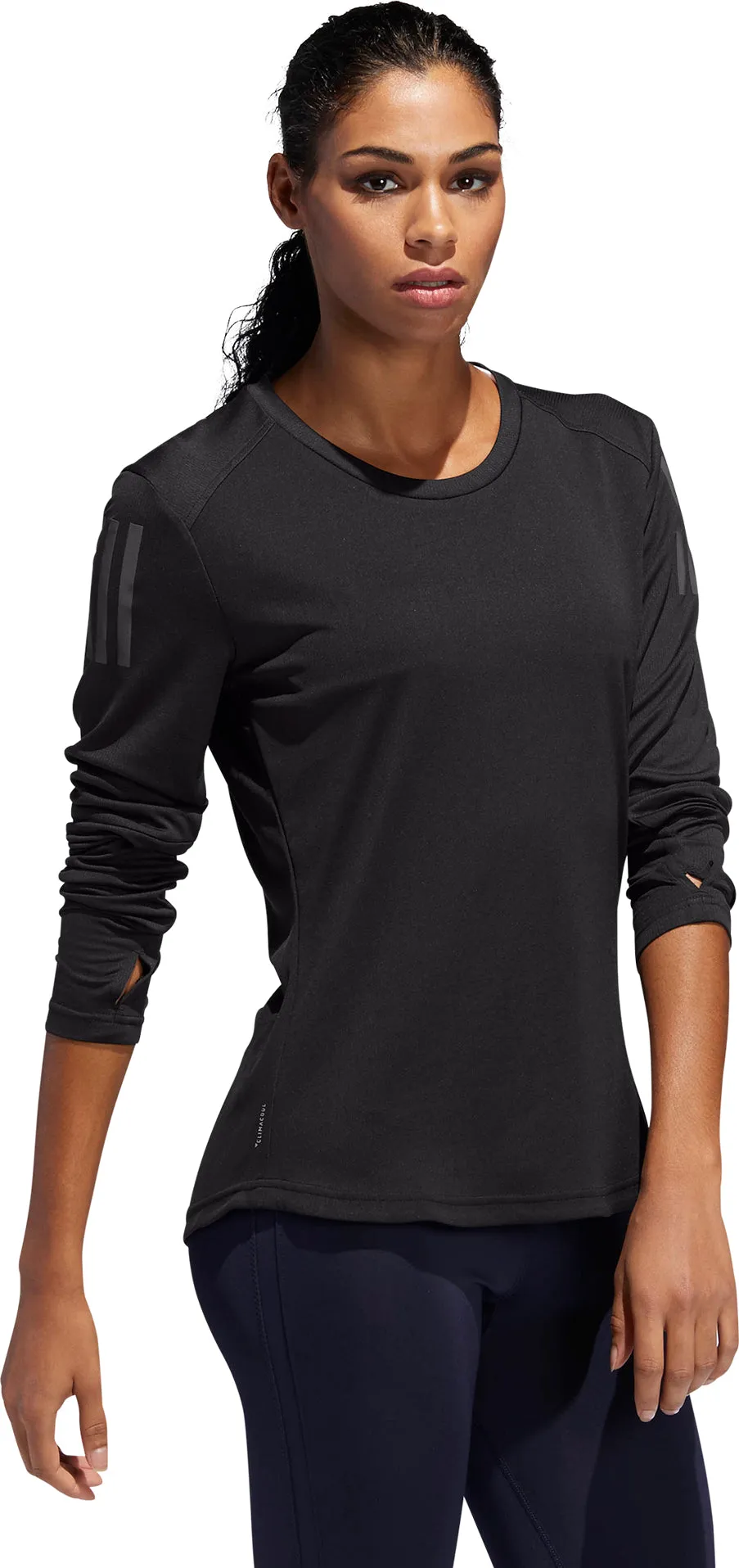 Adidas Own The Run Long Sleeve Tee Women - Women's|-|T-Shirt à manches longues Adidas Own The Run - Femme