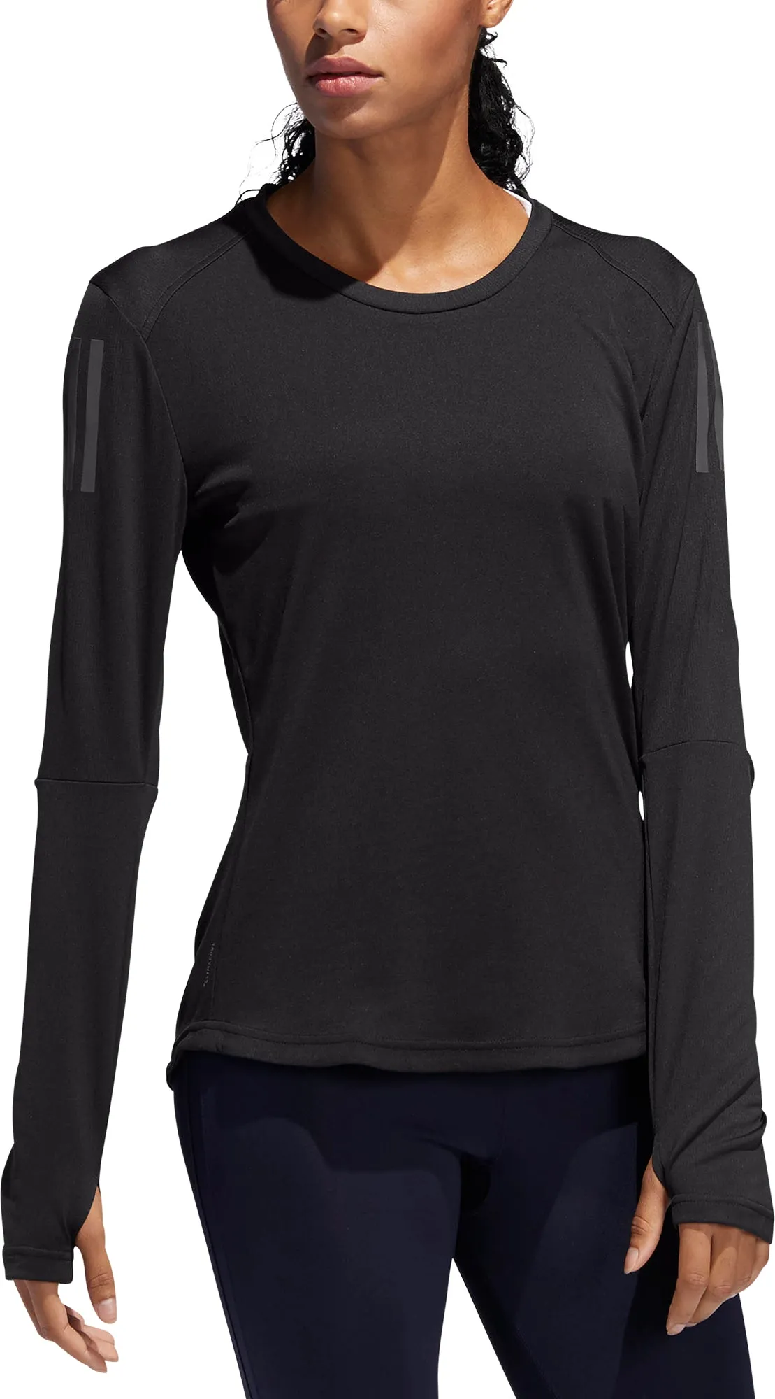 Adidas Own The Run Long Sleeve Tee Women - Women's|-|T-Shirt à manches longues Adidas Own The Run - Femme