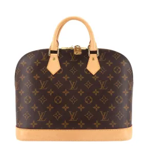 Alma PM Monogram Canvas Handbag