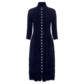 Alquema Nehru Dress/Coat - Ink