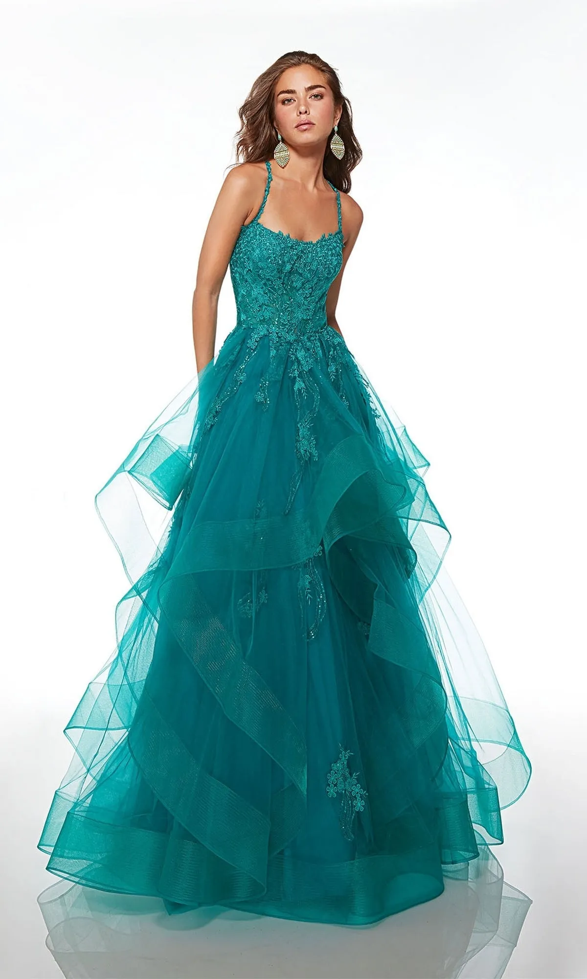 Alyce Long Formal Dress 61094