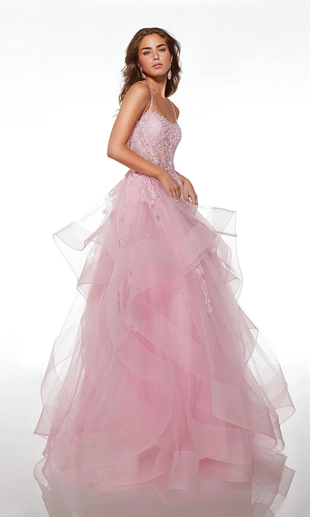 Alyce Long Formal Dress 61094