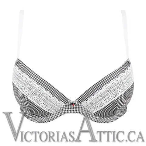 Antigel Vichy Citadine Plunge Contour Bra