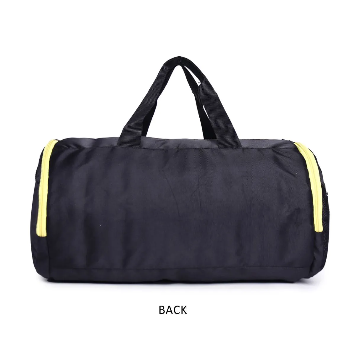 ASTRID YELLOW TRAVEL DUFFLE,GYM BAG MEDIUM SIZE