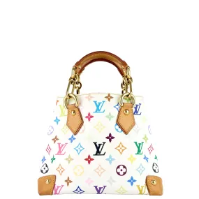 Audra Monogram Multicolore Canvas Bag