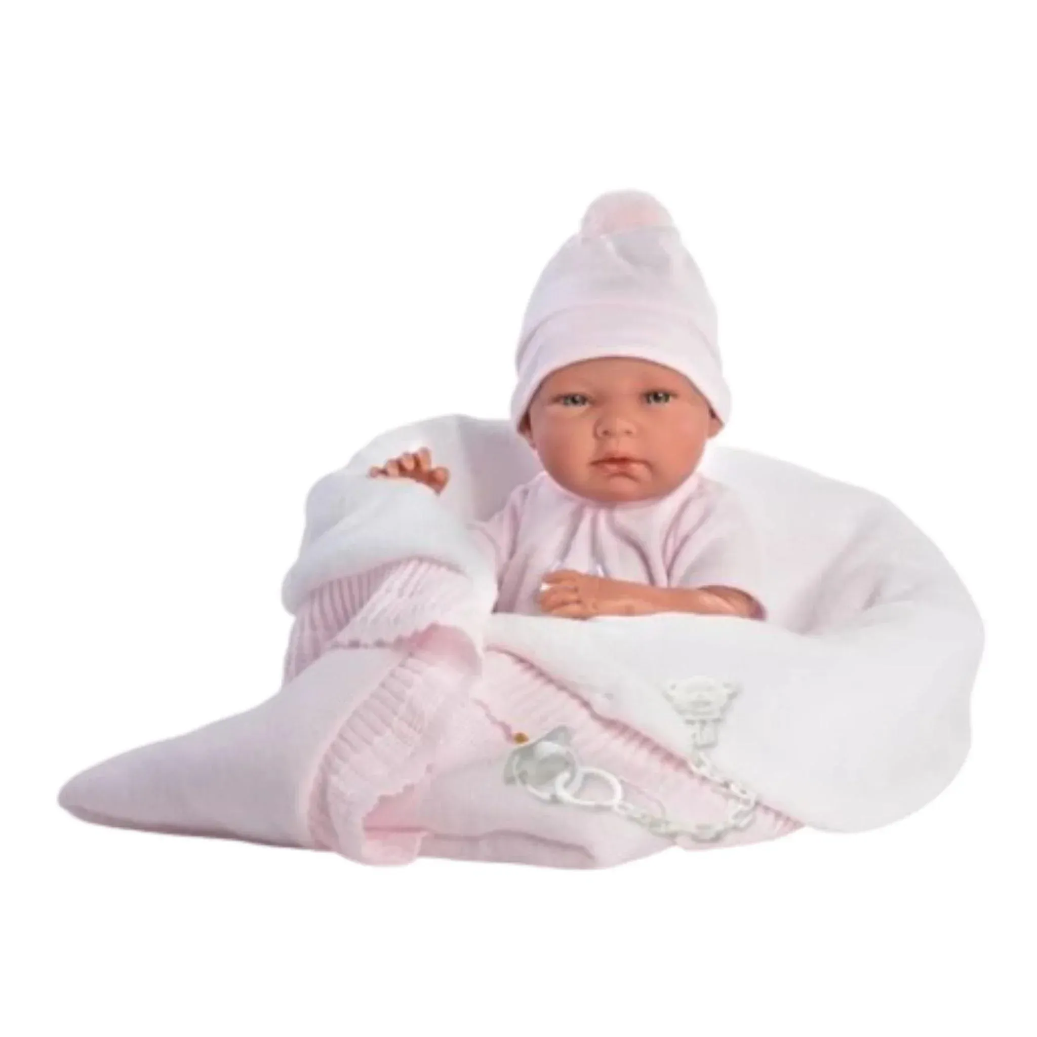 Baby Doll Lily With Reversible Blanket