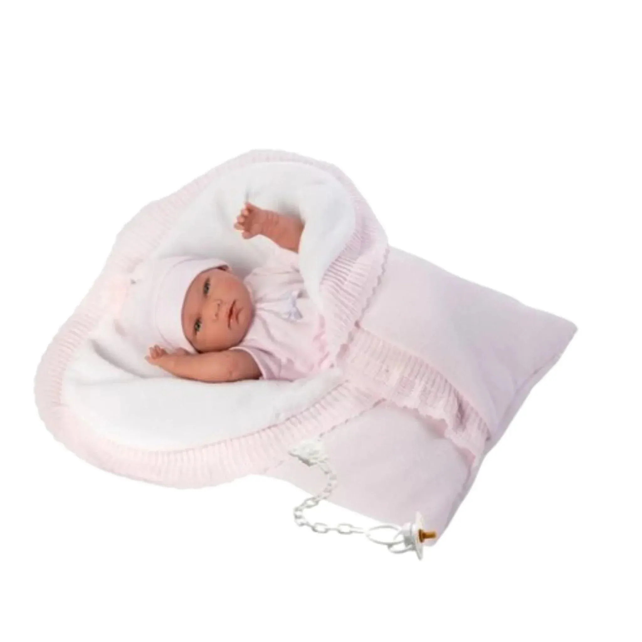 Baby Doll Lily With Reversible Blanket