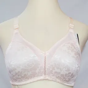 Bali 3372 Double Support Lace Wirefree Bra 36DD Pink NWOT