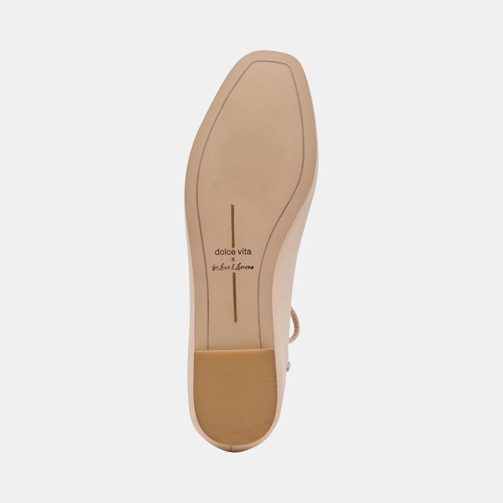 BEATE BALLET FLATS LIGHT PINK LEATHER