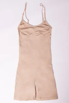 Beige Seamless Sculpting Bodysuit