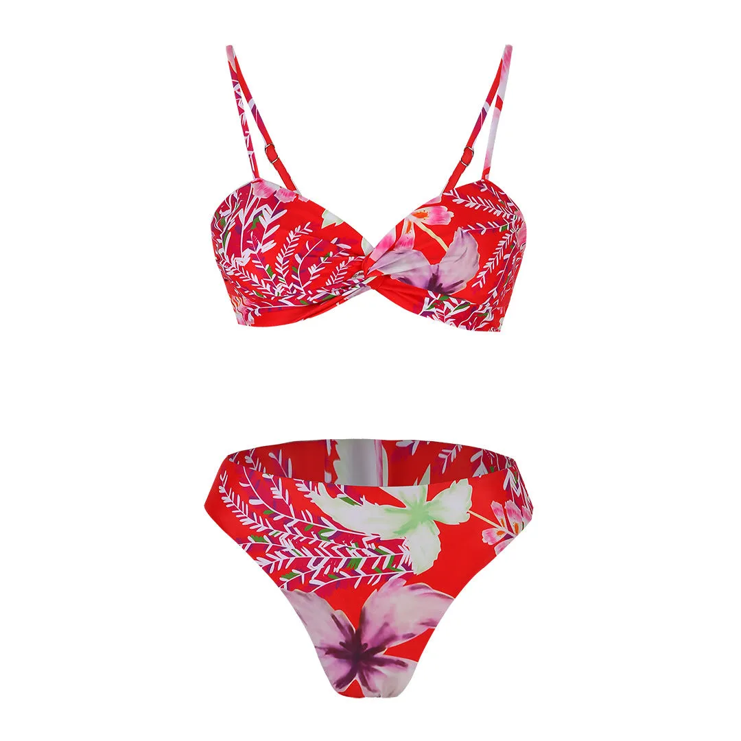 Bikini swimsuit three-piece set PI24133