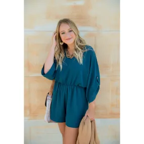 Blouse Button Romper