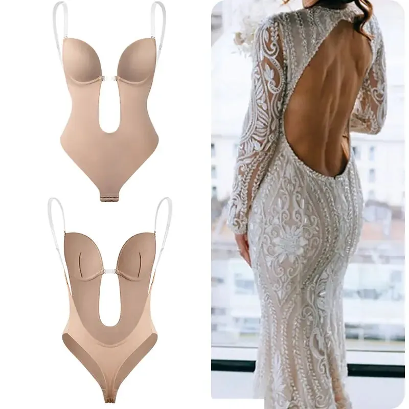 Bodysuit Corset Backless Shapewear