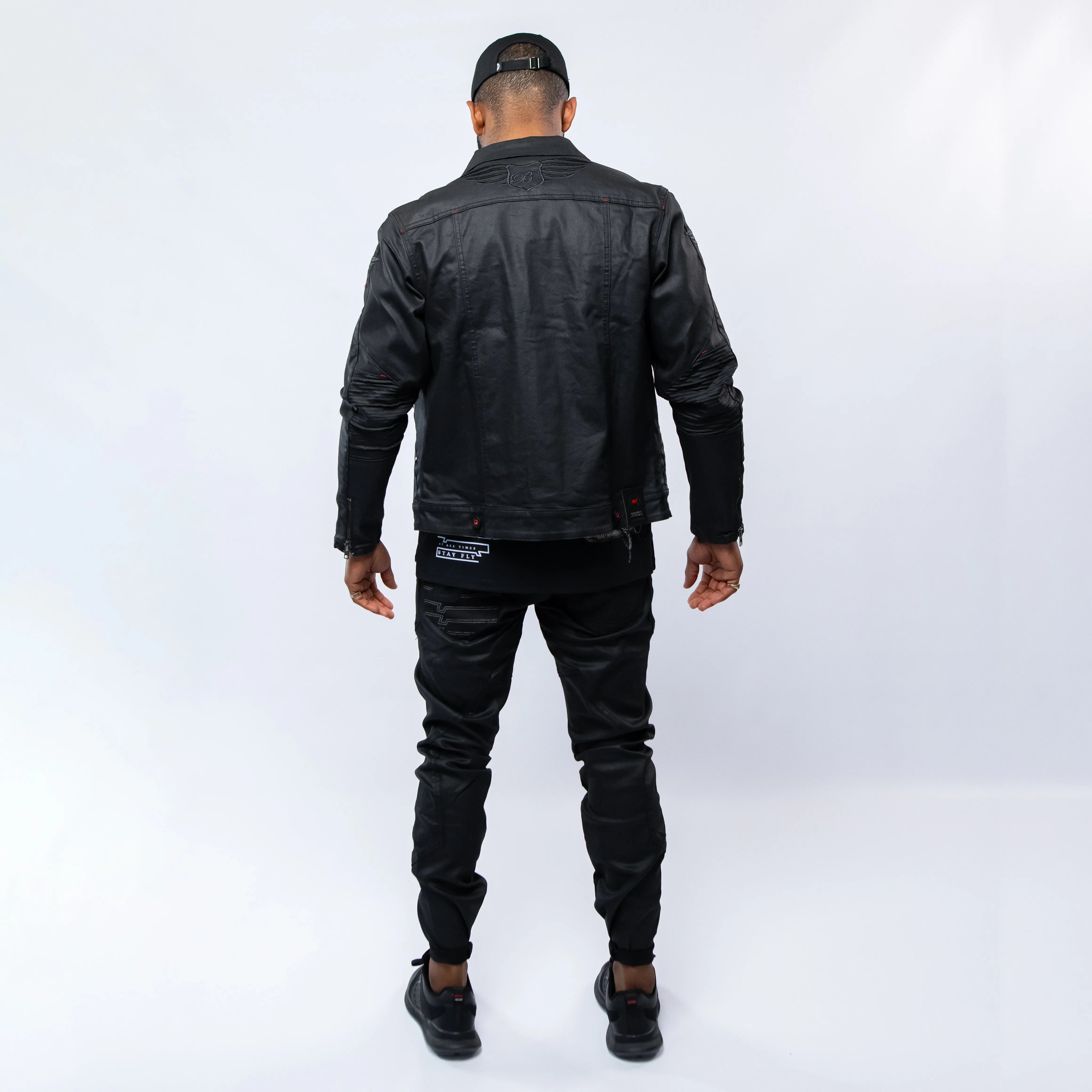 Bogart Dark Collection Coated Denim Jacket