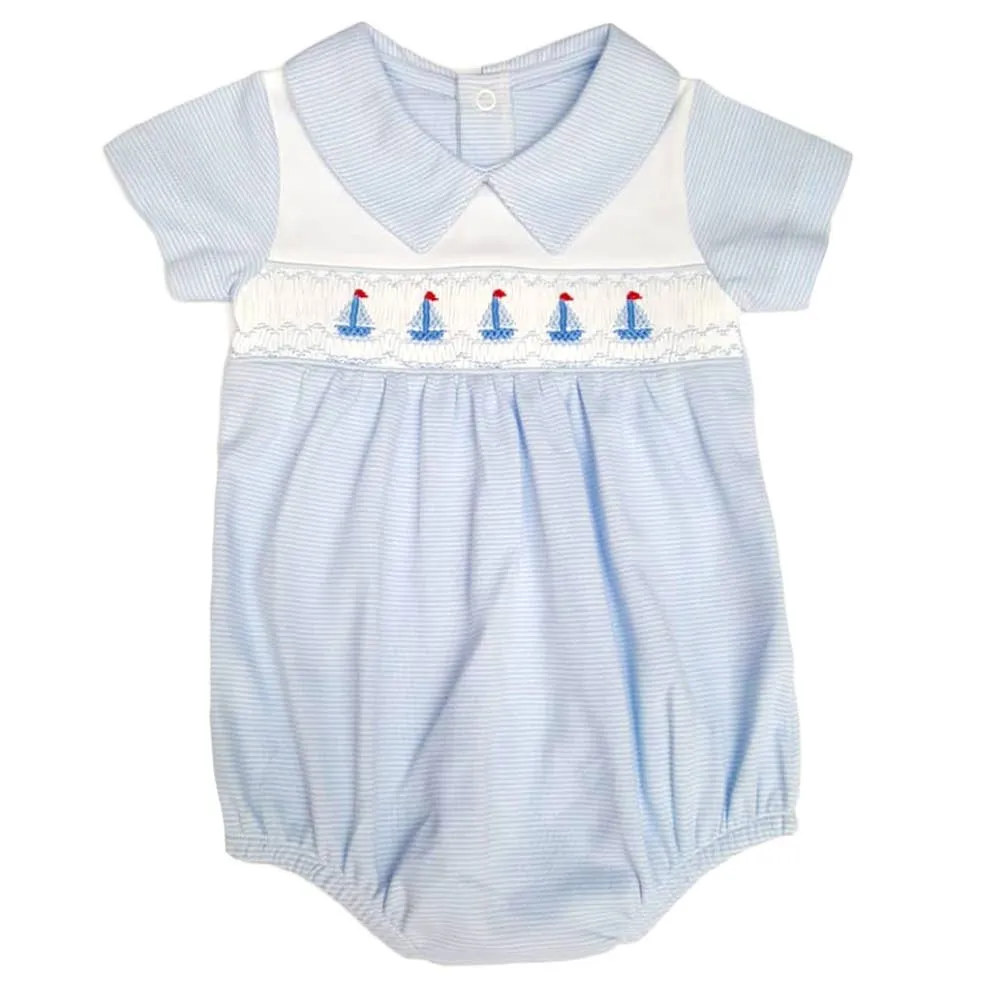 Boys Smocked Bubble