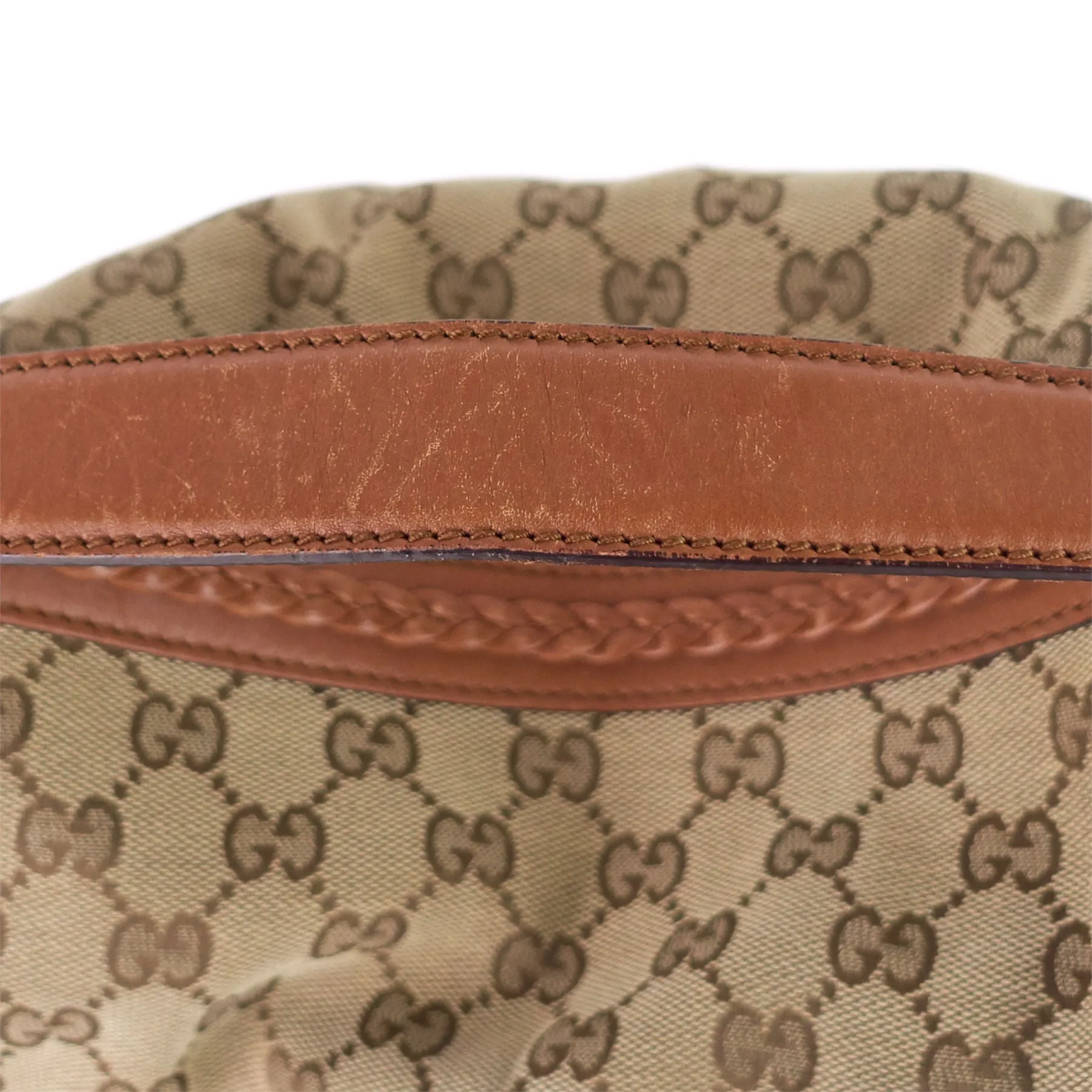 Brick Lane Medium Monogram Canvas Hobo Bag