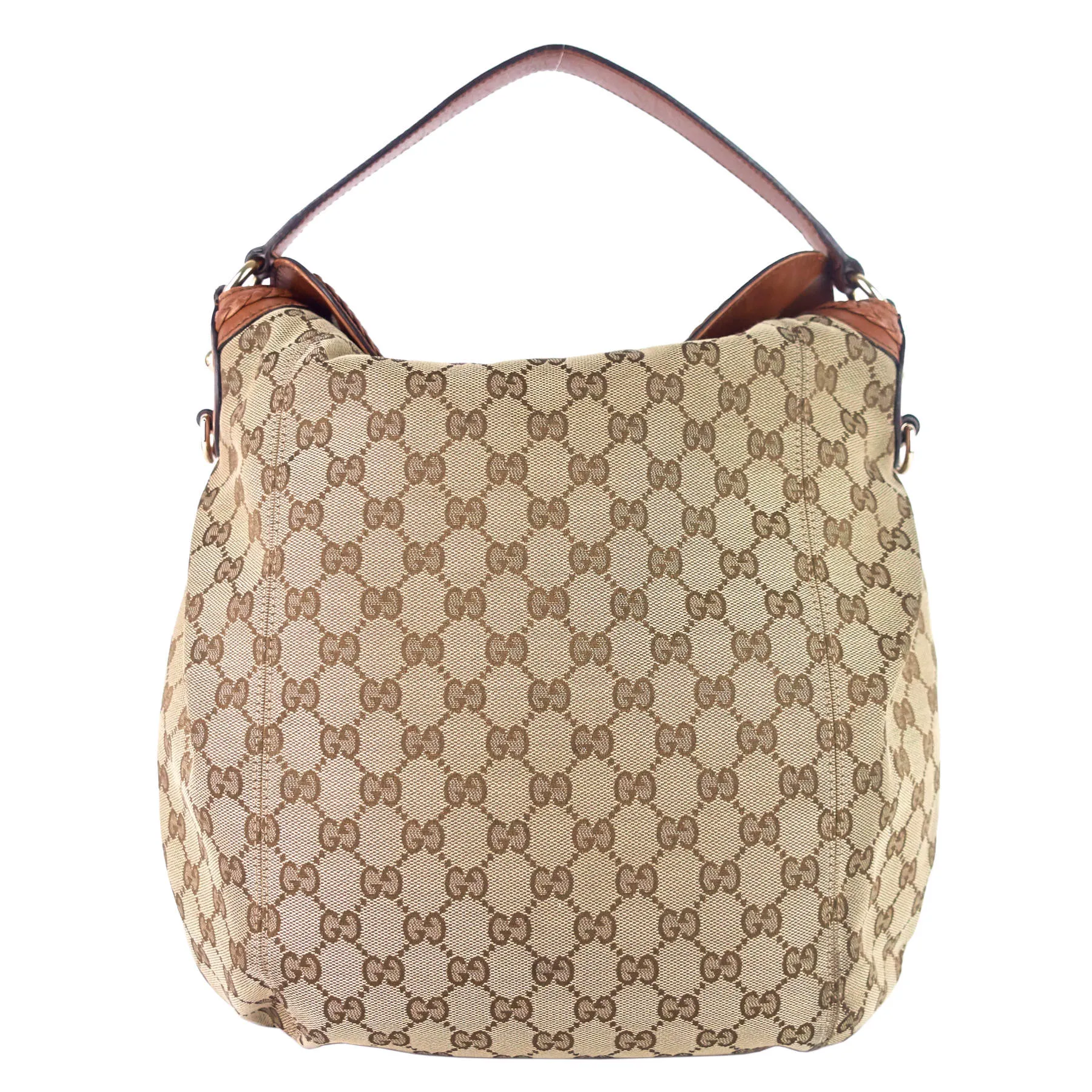 Brick Lane Medium Monogram Canvas Hobo Bag