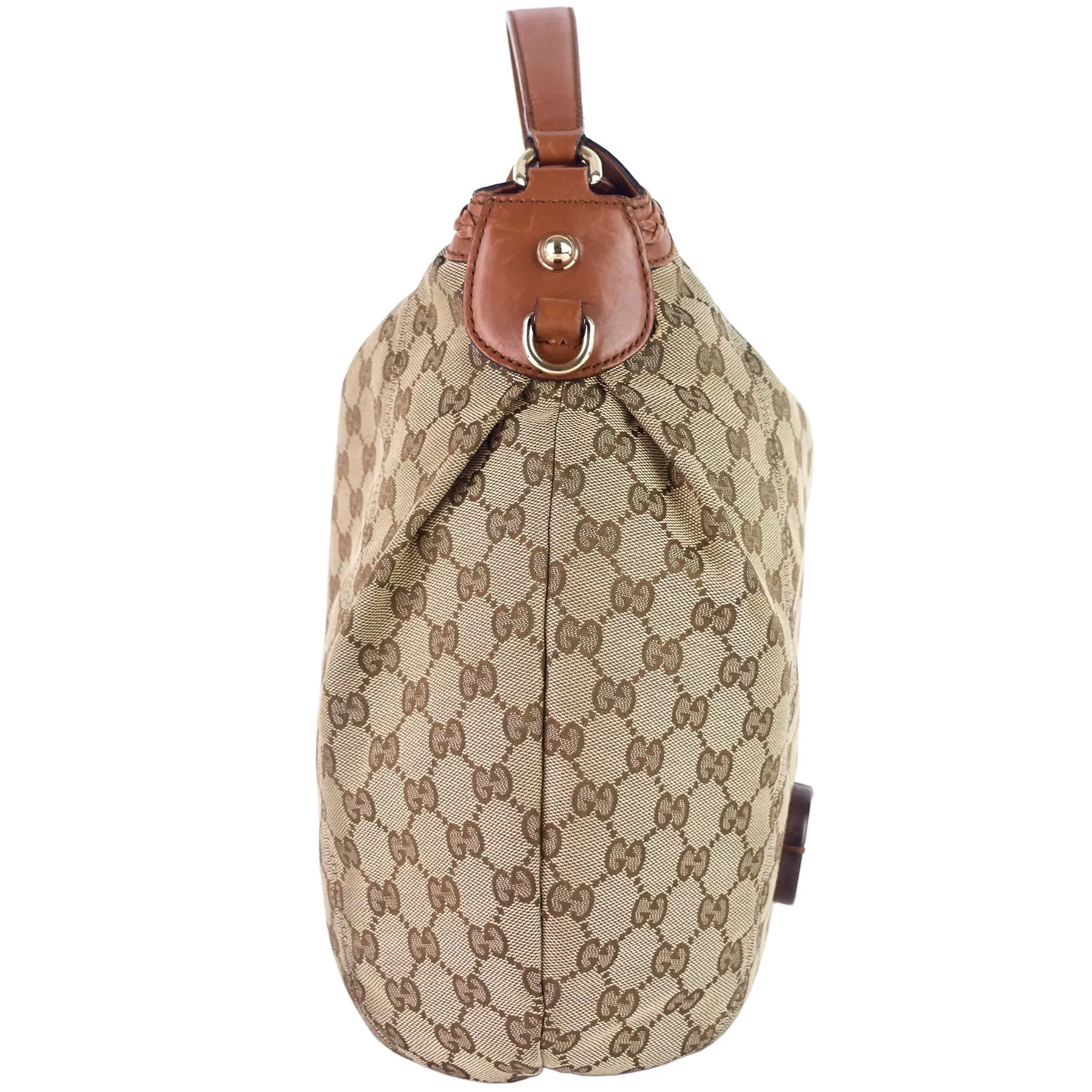 Brick Lane Medium Monogram Canvas Hobo Bag