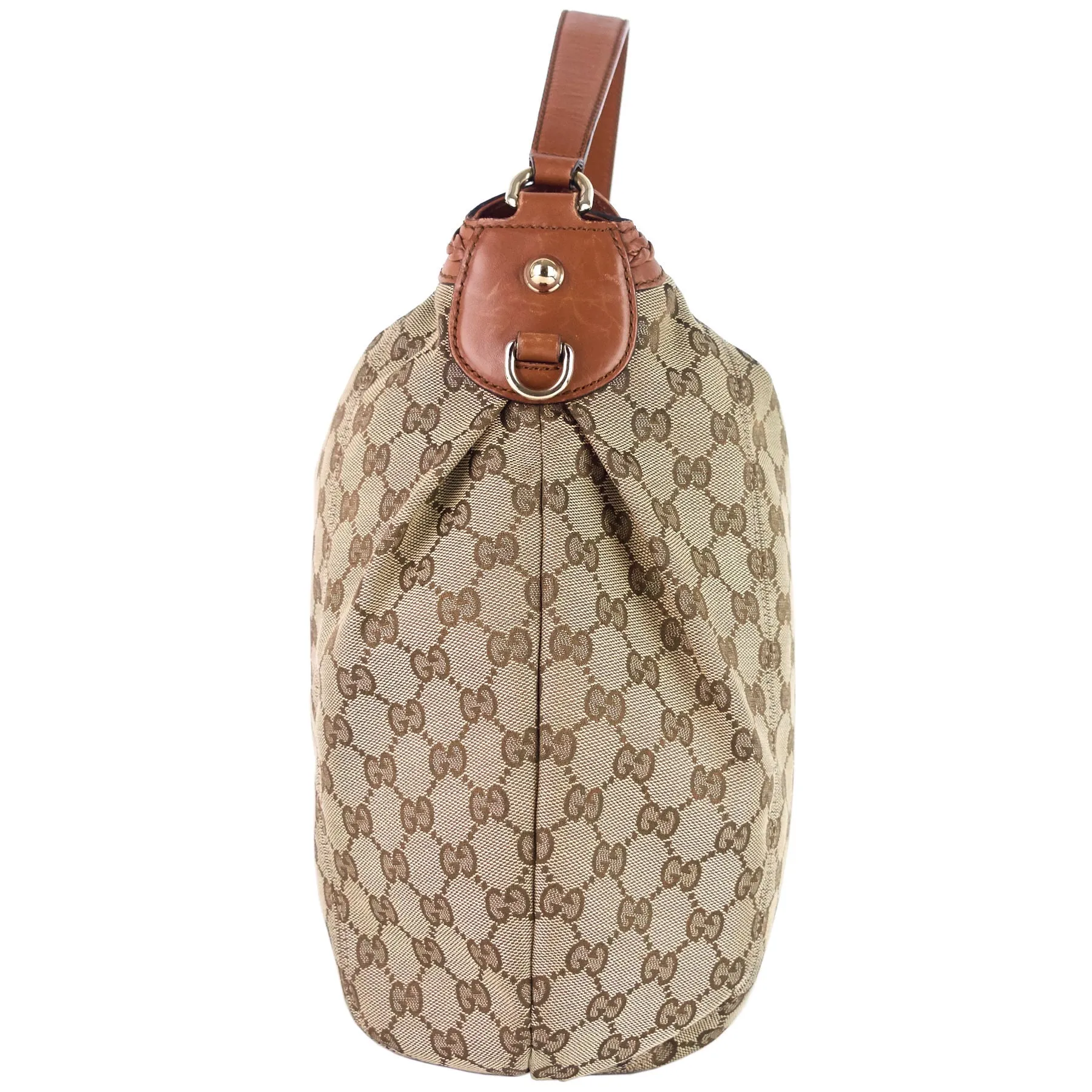 Brick Lane Medium Monogram Canvas Hobo Bag