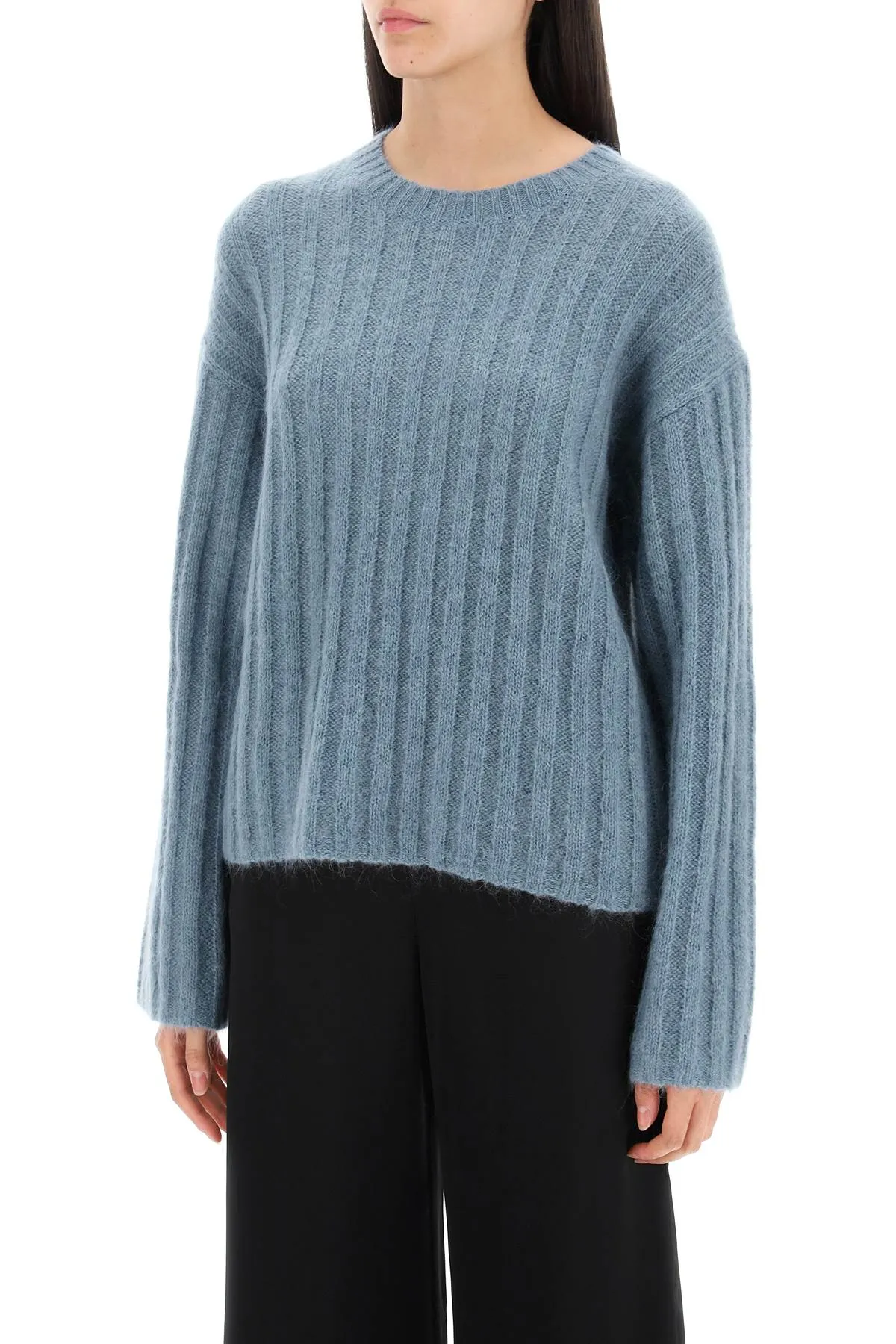 BY MALENE BIRGER ribbed knit pullover sweater