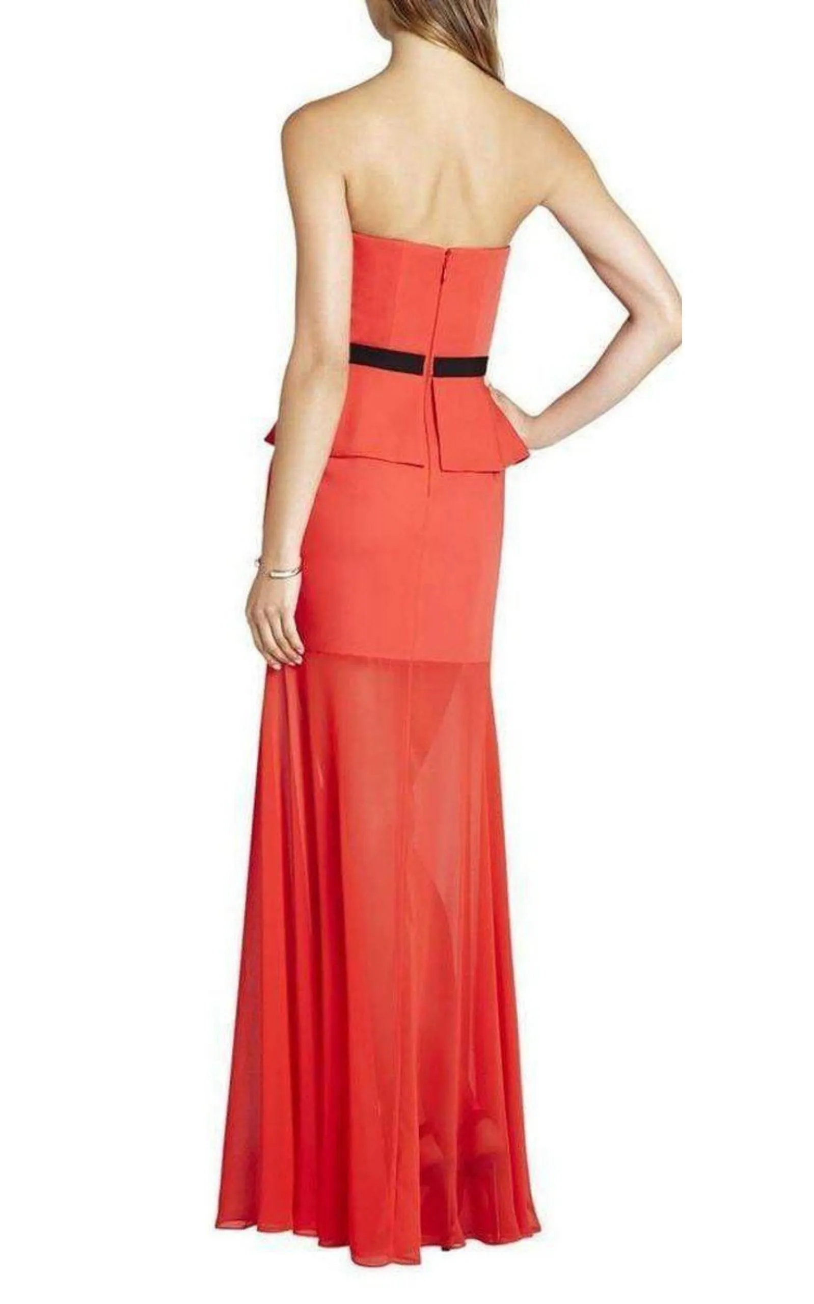 Caitlyn Strapless Embellished-Bodice Gown