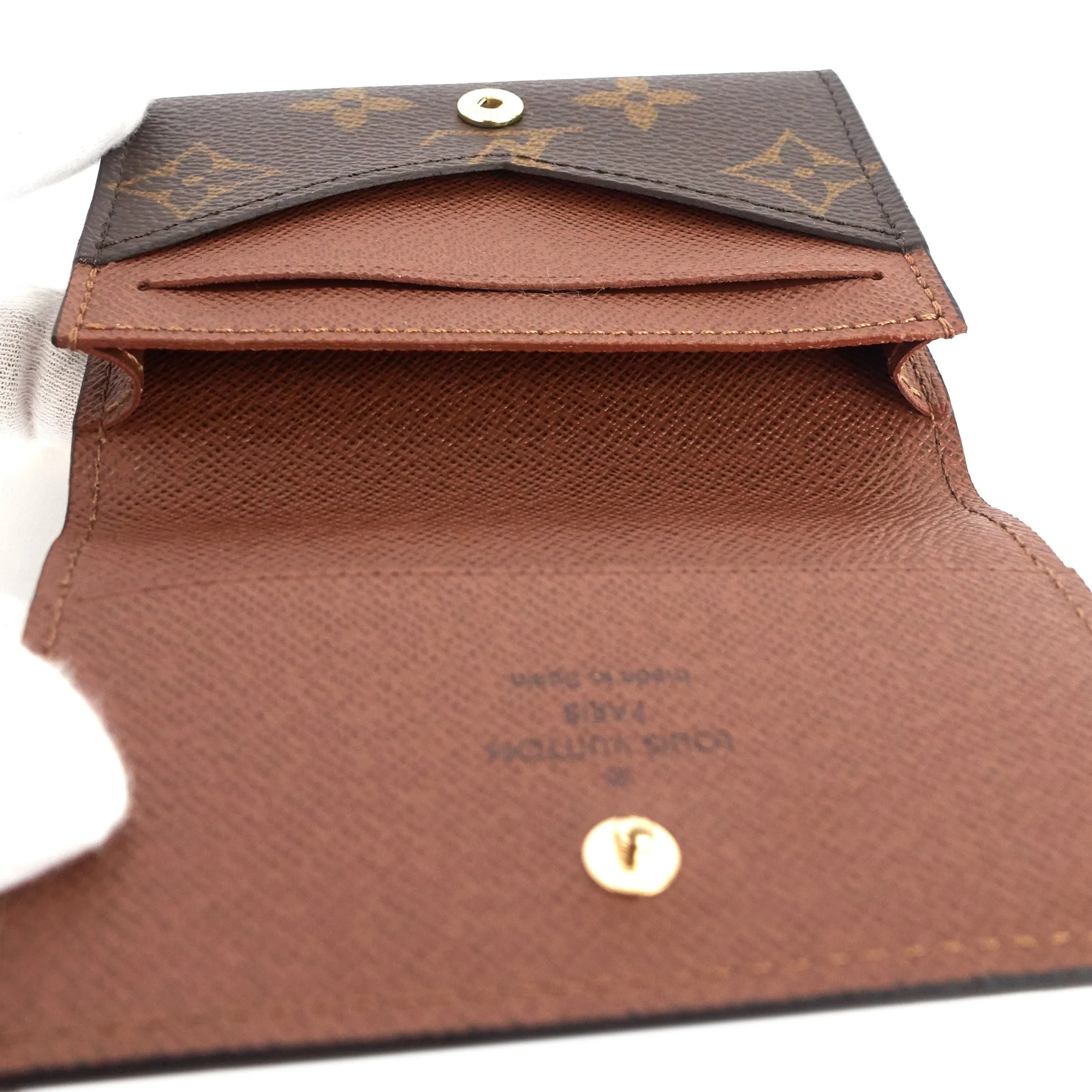 Card Holder Monogram Canvas Wallet