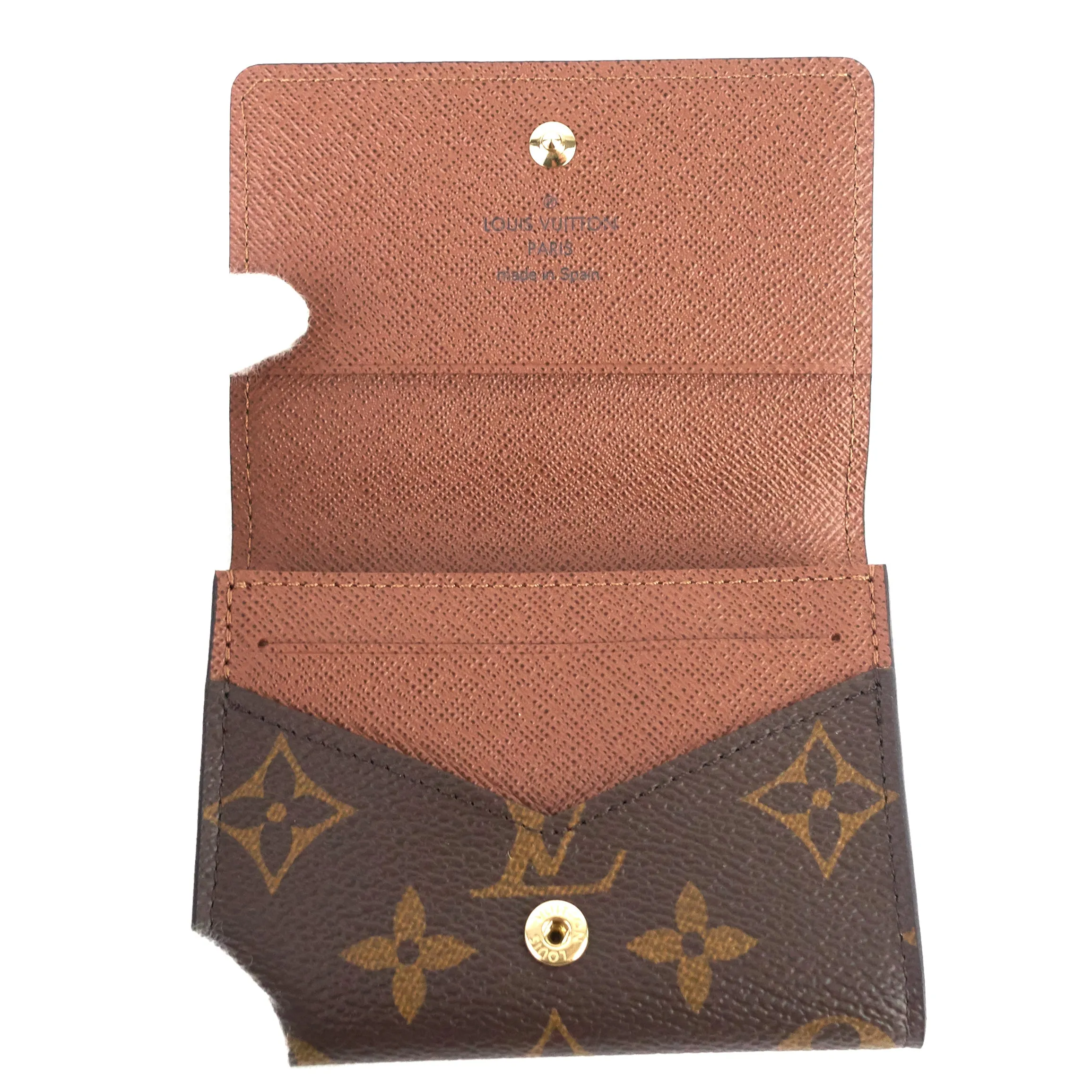 Card Holder Monogram Canvas Wallet