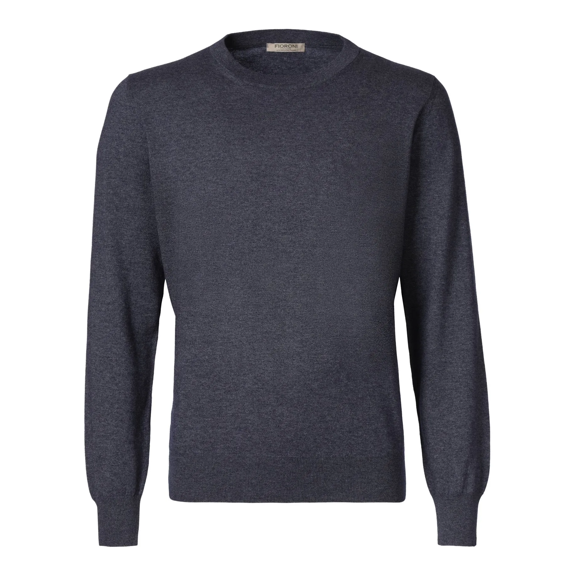 Cashmere and Silk-Blend Crew-Neck Sweater