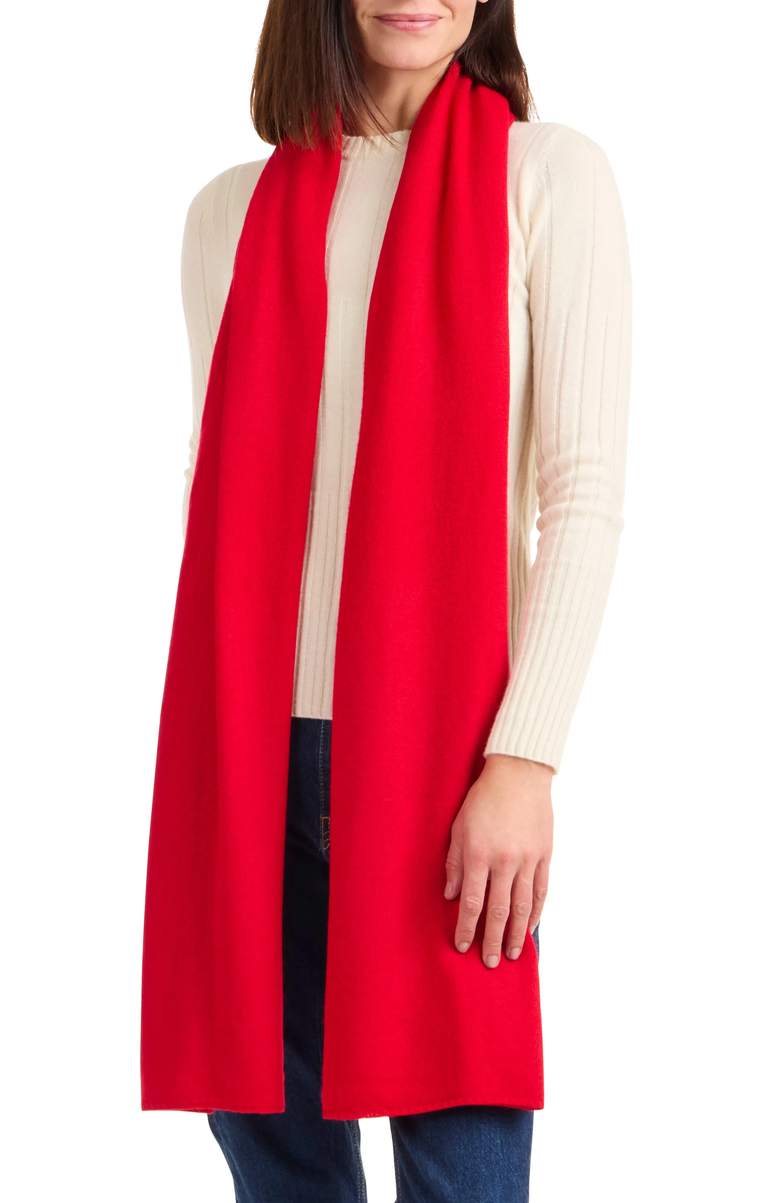 CASHMERE JERSEY TRAVEL WRAP