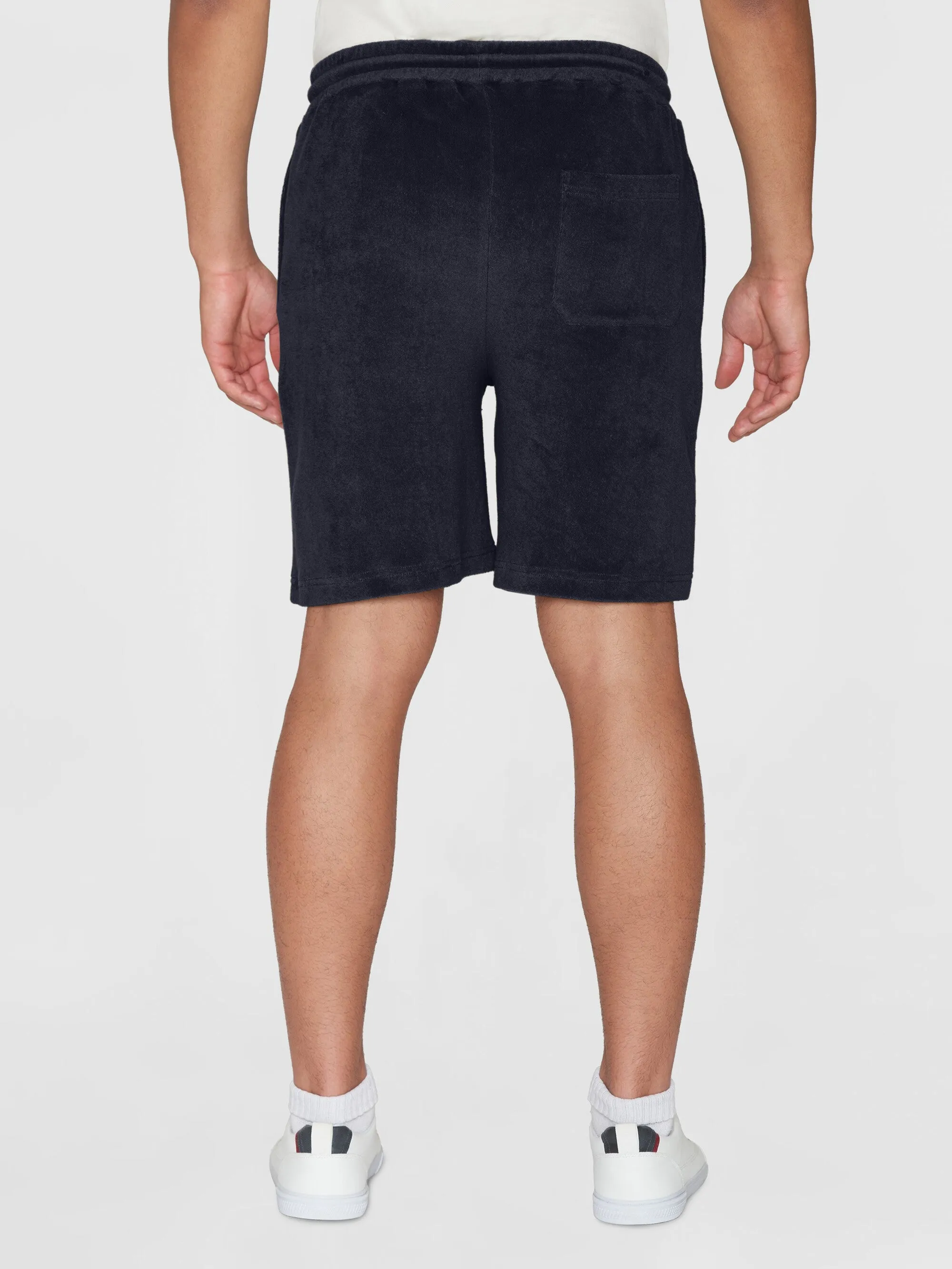 Casual terry shorts - Night Sky