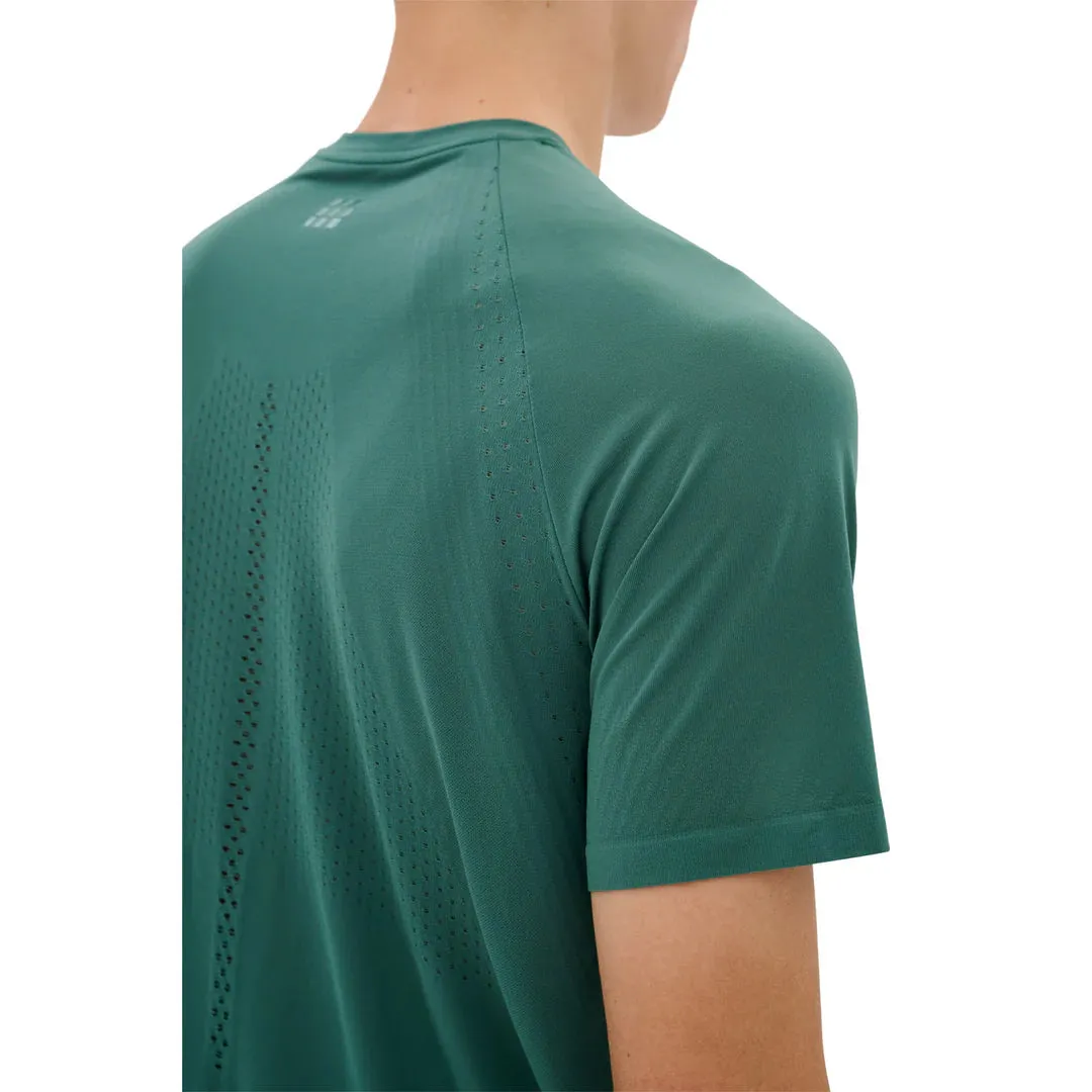 CEP Men's Ultralight Seamless Shirt Short Sleeve v2 - Green