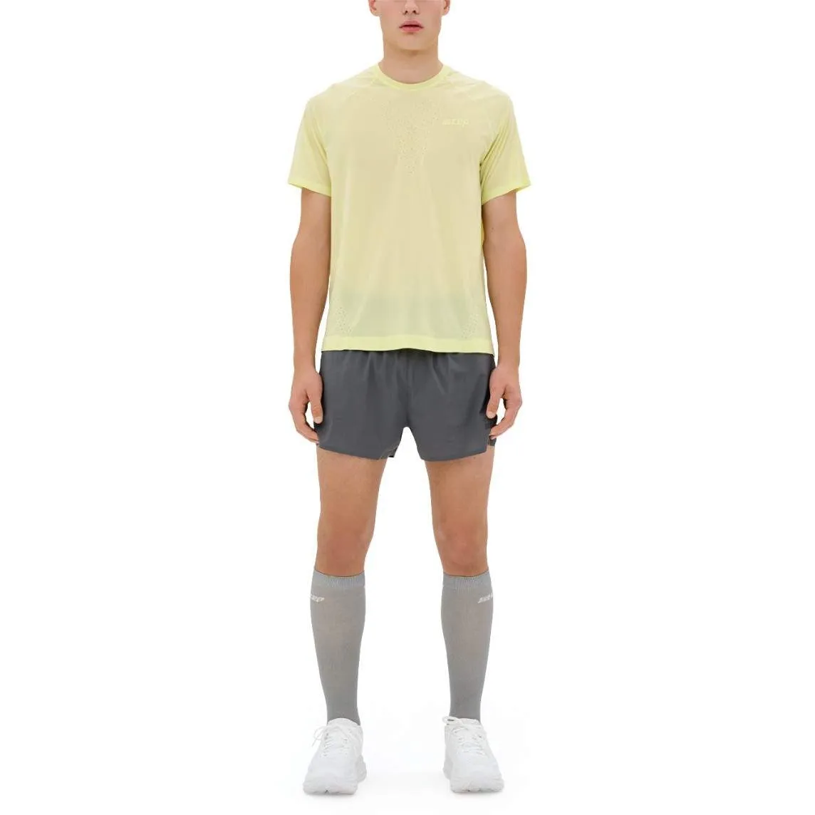 CEP Men's Ultralight Seamless Shirt Short Sleeve v2 - Lime