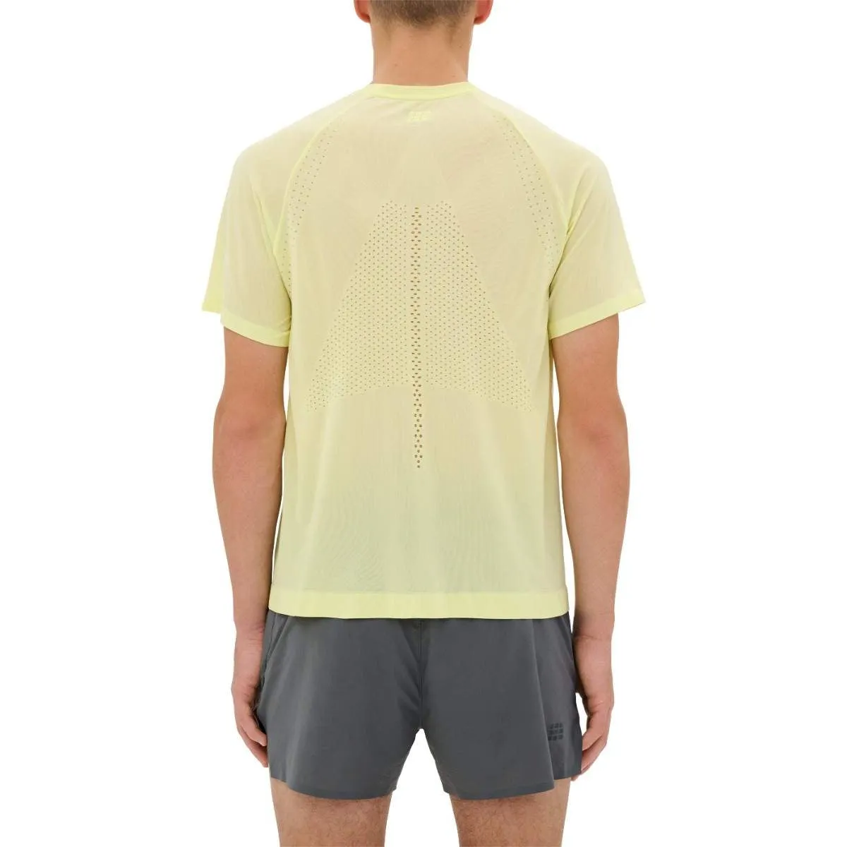 CEP Men's Ultralight Seamless Shirt Short Sleeve v2 - Lime