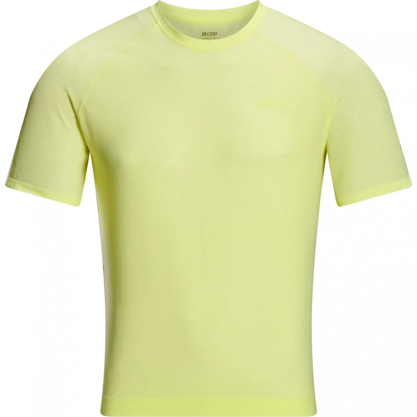 CEP Men's Ultralight Seamless Shirt Short Sleeve v2 - Lime