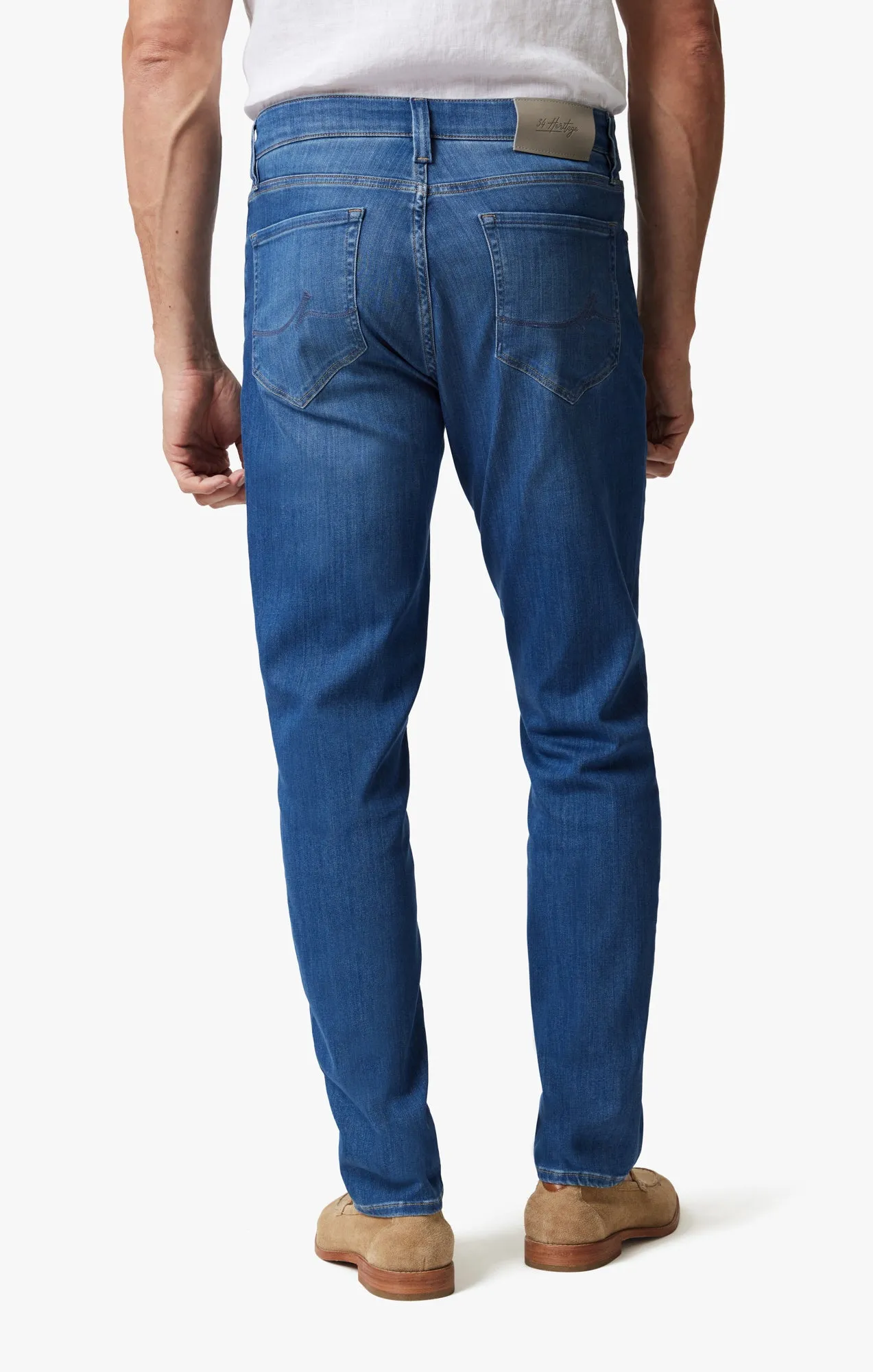 Champ Athletic Fit Jeans In Sky Refined