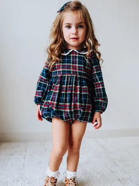 Classic Bubble - Navy Midnight Plaid