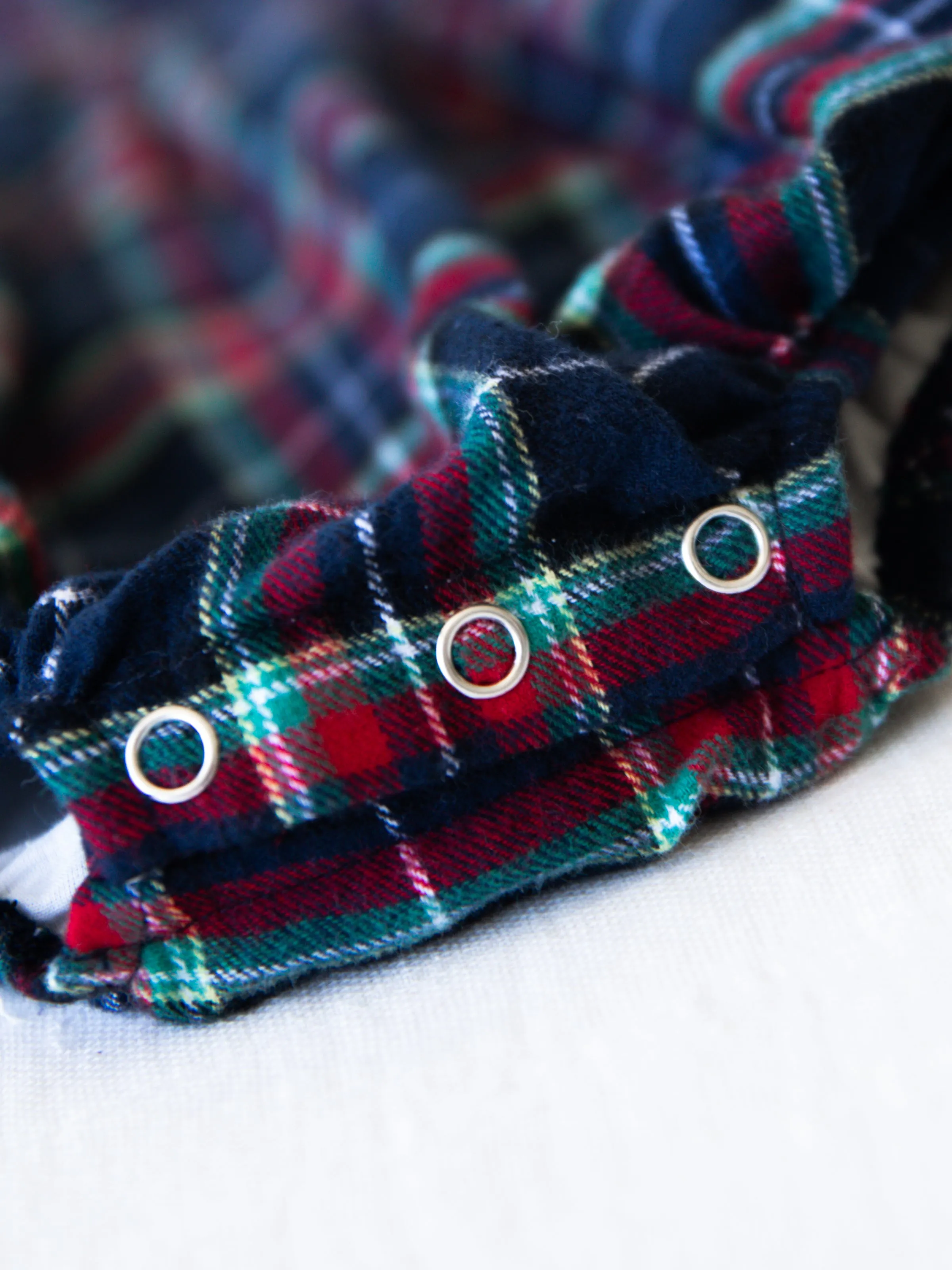 Classic Bubble - Navy Midnight Plaid