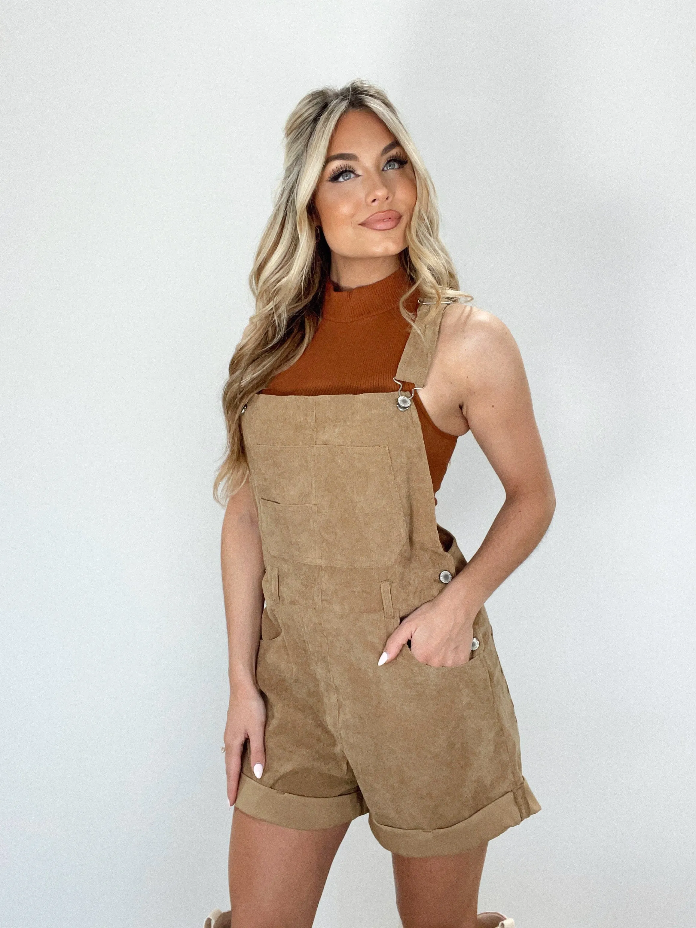 Corduroy Shortalls