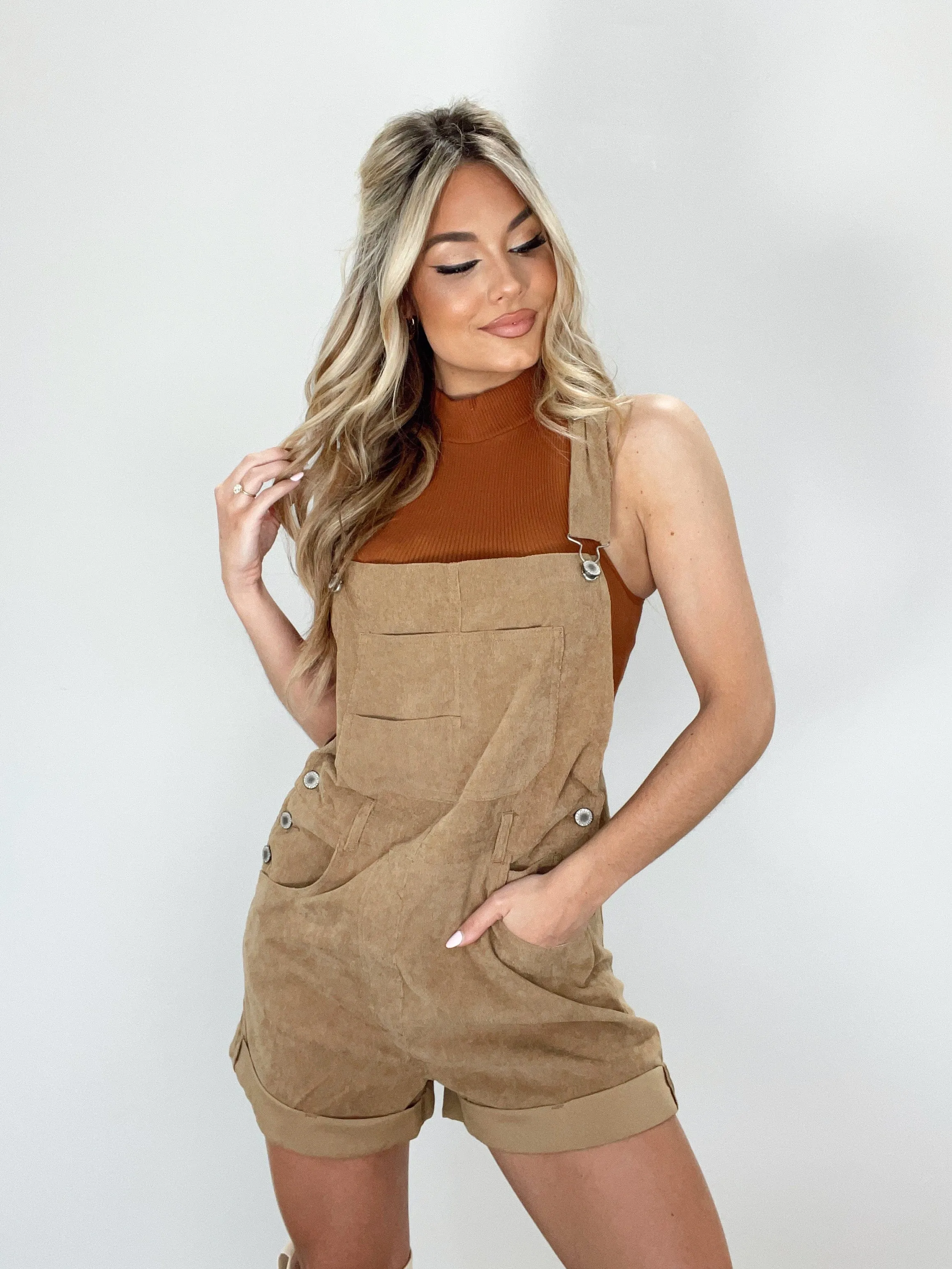 Corduroy Shortalls