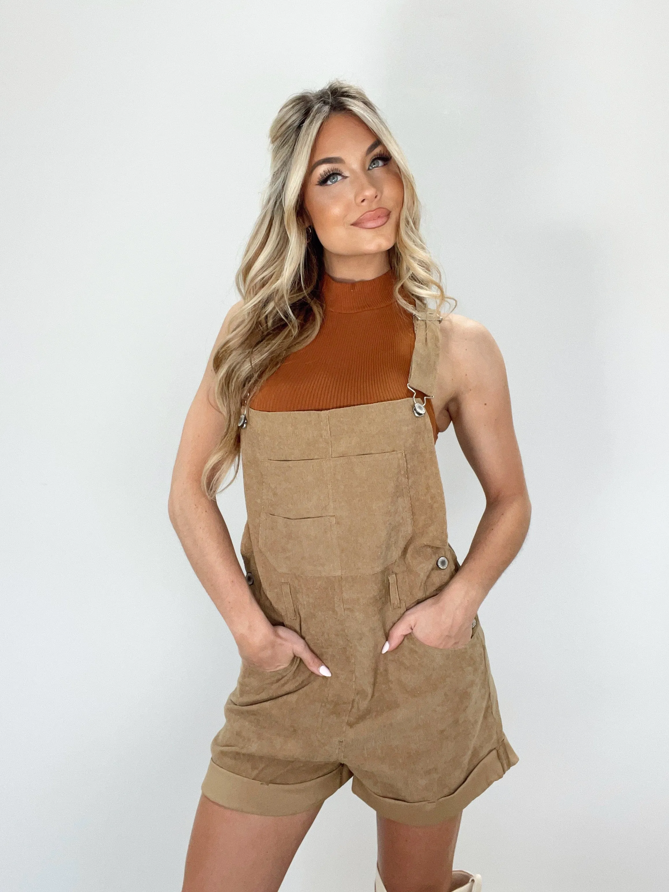 Corduroy Shortalls