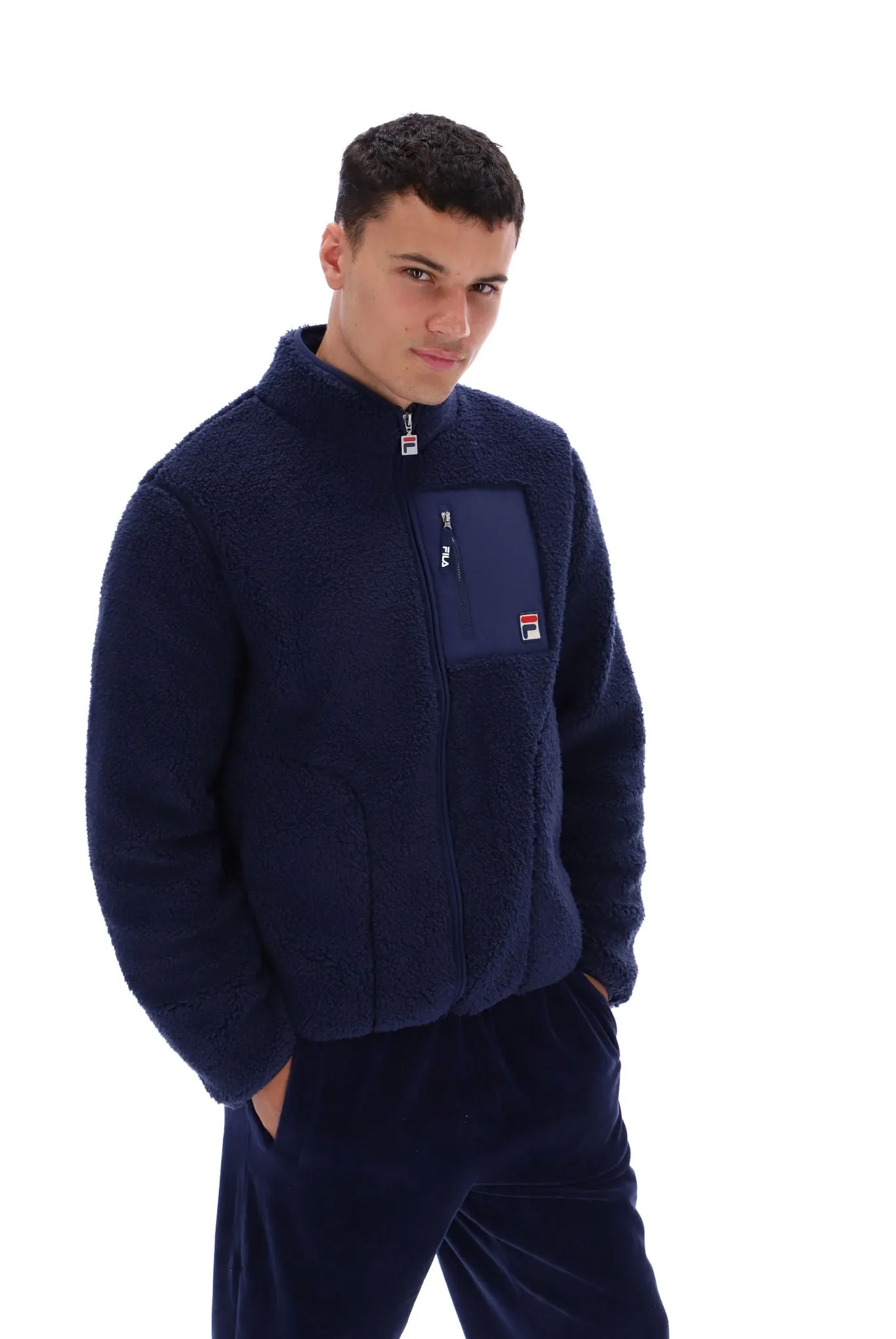 Cormac Tonal Zip Through Fleece Jacket